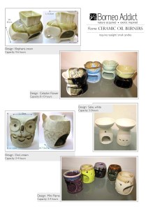 Flame Aroma Burner/ Diffusers: New designs