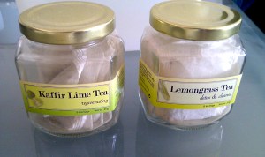 BA- Tea in glass jar